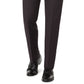 Calça social masculina Calvin Klein Skinny Fit em tom xadrez de lã marrom tamanho 32x34