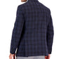 Tommy Hilfiger Casaco esportivo masculino Modern Fit Check azul tamanho 42