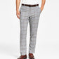 Calça Tommy Hilfiger Masculina Modern Fit Th Flex Stretch Estampada Cinza Tamanho 34X30