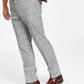 Calça Tommy Hilfiger Masculina Modern Fit Th Flex Stretch Estampada Cinza Tamanho 38X30