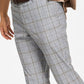 Calça Tommy Hilfiger Masculina Modern Fit Th Flex Stretch Estampada Cinza Tamanho 38X30