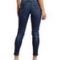 Calça jeans skinny feminina Suki Distressed da Silver Jeans Co., azul, tamanho 29x31