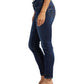 Calça jeans skinny feminina Suki Distressed da Silver Jeans Co., azul, tamanho 29x31