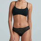 Commando - butter and lace racer back bralette