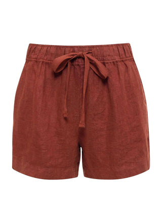 Santuário - Sempre Linho Padrão Rise Short