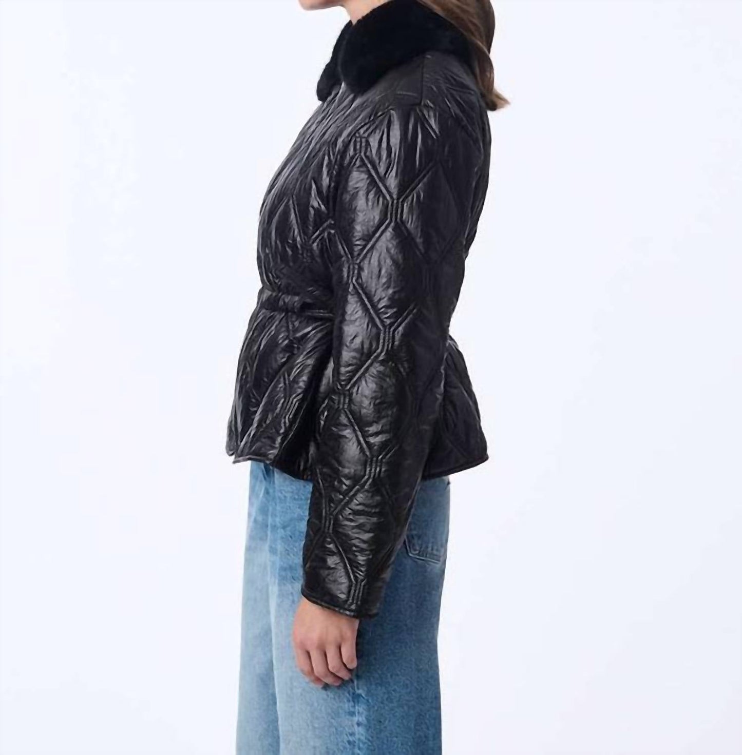 Bernardo - FAUX FUR ZIP JACKET