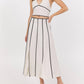 Vintage Havana - Earthy Maxi Skirt