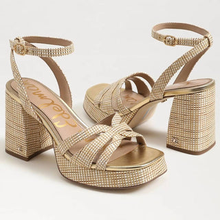 Sam Edelman - Sandália feminina Reese com salto plataforma