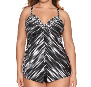 Miraclesuit - Top tankini plus size com aro Love Knot