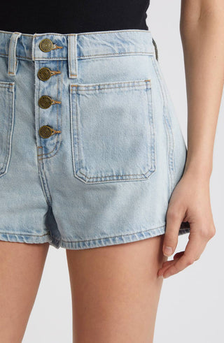 Frame - Bardot Exposed Button Short