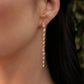 Ettika - Women's Crystal Linear Earrings