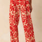 Aylaya - Floral Print Linen Blend Key West Pants