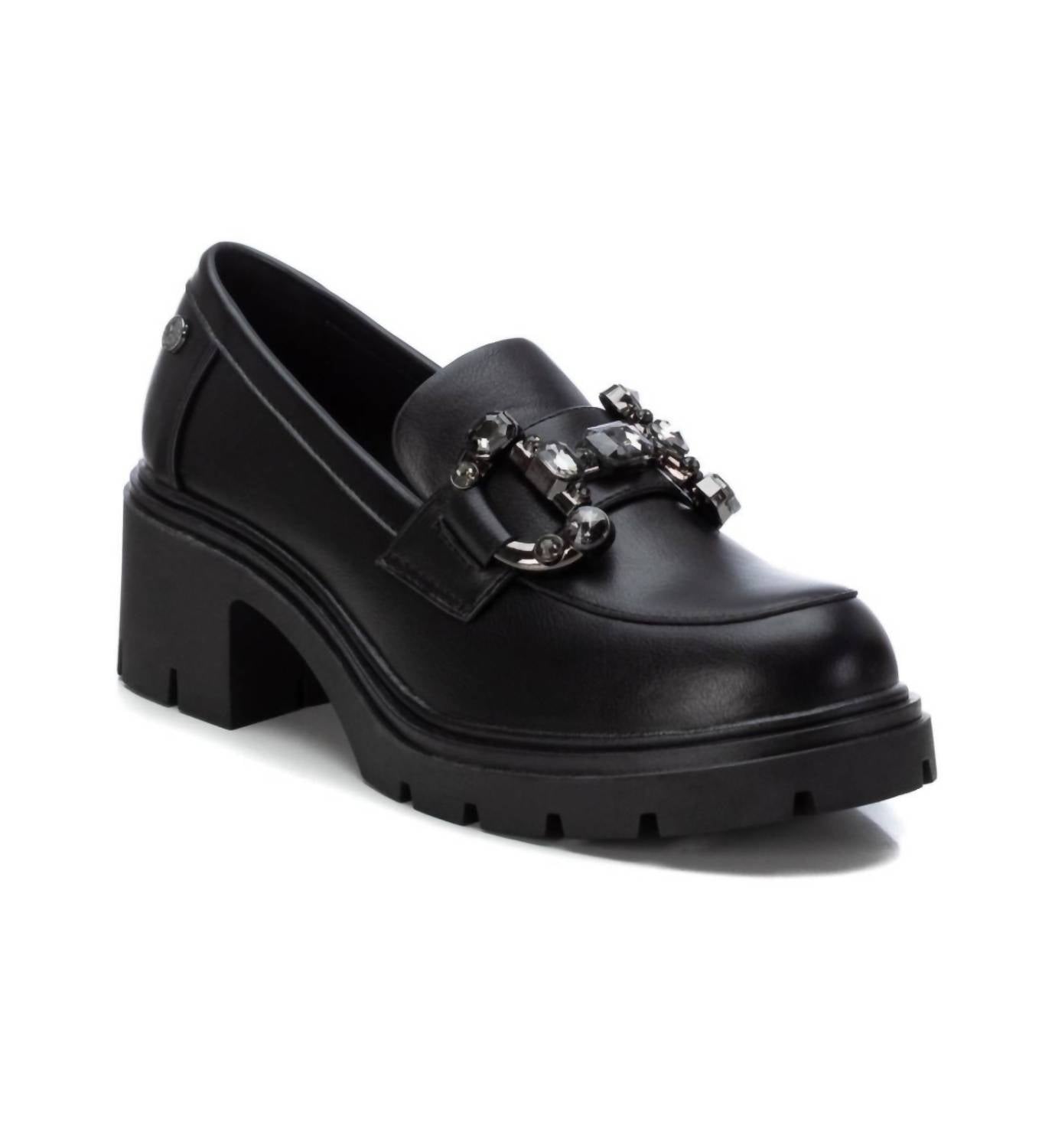 Xti - Women's Wide Heel Moccasins