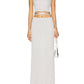 525 America - Spencer Lurex Pleated Maxi Skirt