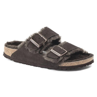 Birkenstock - Sandálias femininas Arizona Shearling