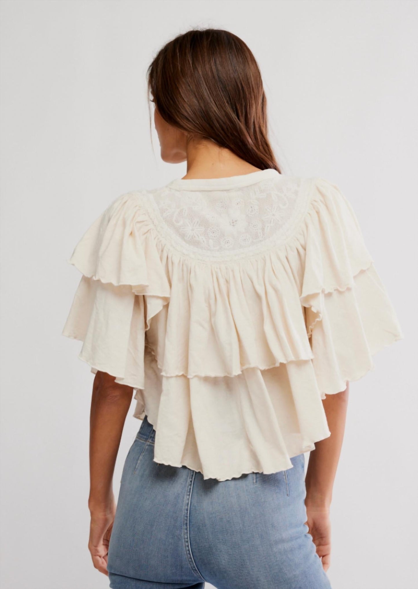 Free People - Rose Party Tee