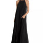 Elan - Halter Maxi Swim Cover Up Dress