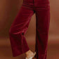 66Disco - Corduroy High Waist Wide Leg Pants