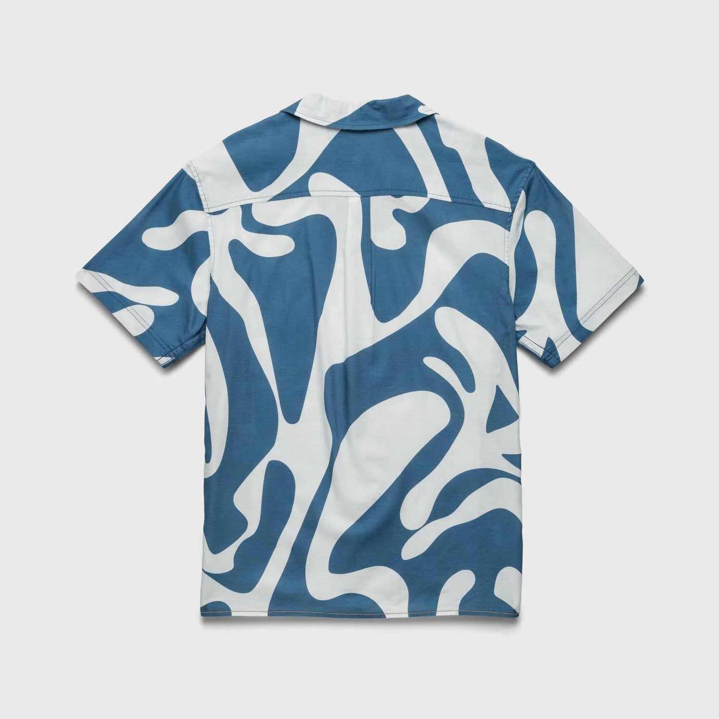 Surfside Supply - Men's Billy Short Sleeve Swirl Camp Collar Shirt