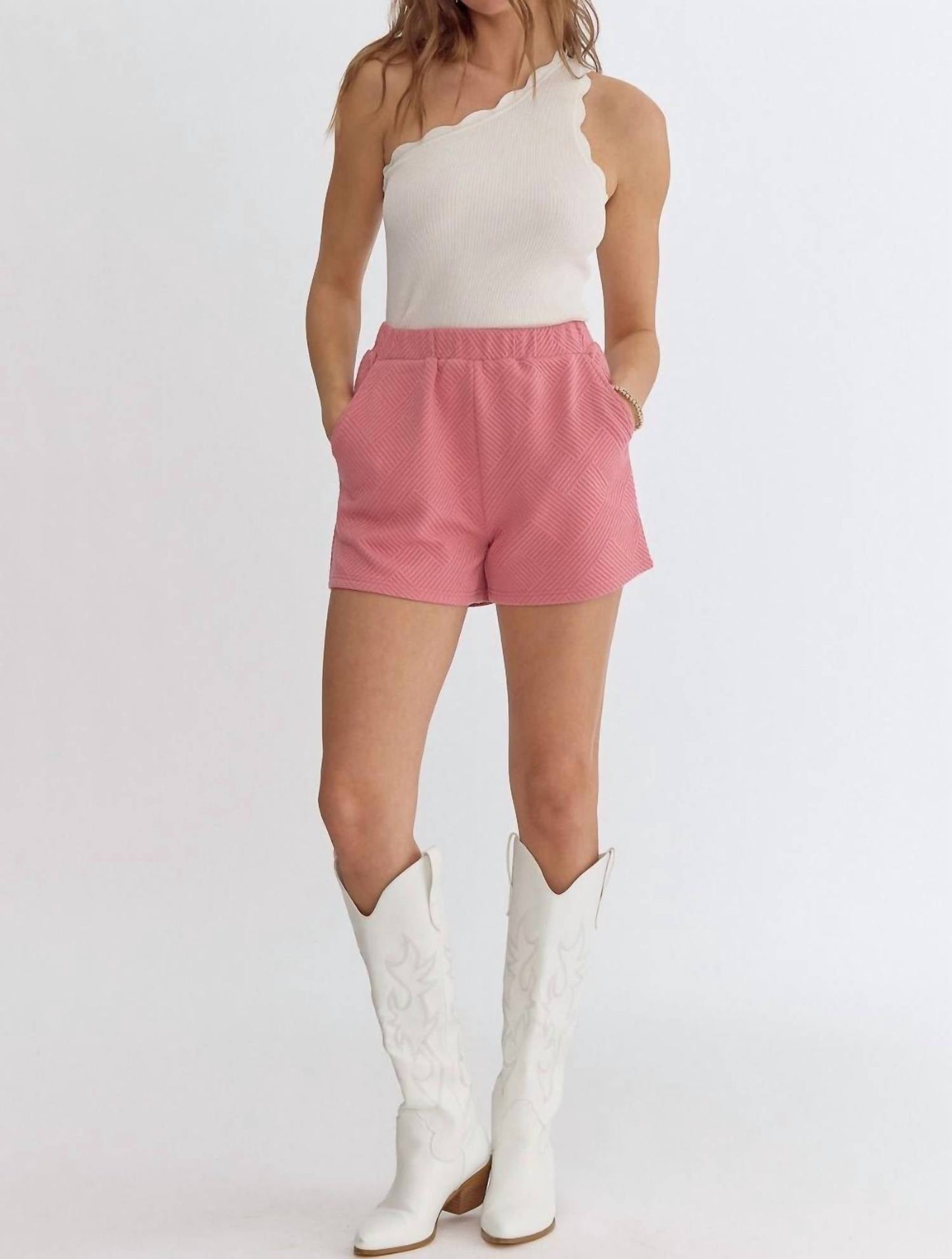 Entro - Textured Shorts