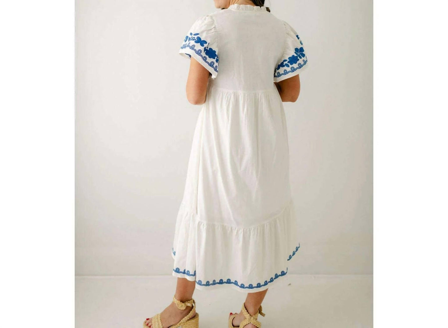 Thml - Blossom Embroidery Dress - Plus