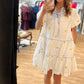 &Merci - Lemons Into Lemonade Cotton Mini Dress