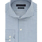 Camisa social masculina Tommy Hilfiger com gola xadrez e ajuste clássico, verde, tamanho 17,5 x 32 x 33