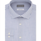 Camisa social masculina Michael Kors Regular Fit para escritório, roxa, tamanho 18,5 x 34 x 35