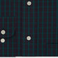 Camisa social masculina Eagle com gola xadrez verde tamanho 36-37