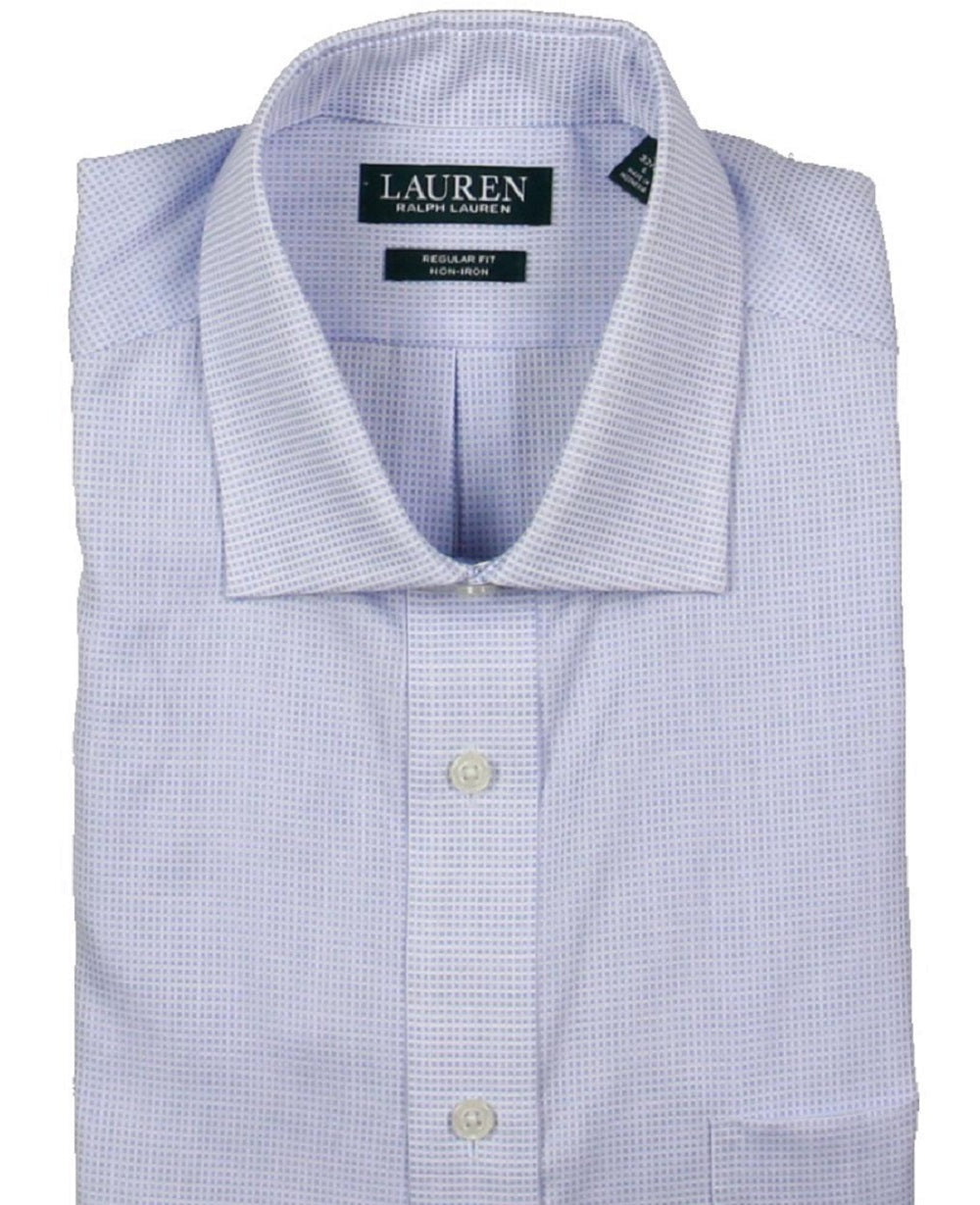 Camisa Ralph Lauren Masculina de Algodão com Bolso e Botões Azul Tamanho 16X32X33