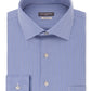 Camisa social masculina Van Heusen Classic Regular Fit com gola flexível elástica xadrez, tamanho azul, 16,5 x 36 x 37