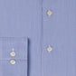 Camisa social masculina Van Heusen Classic Regular Fit com gola flexível elástica xadrez, tamanho azul, 16,5 x 36 x 37