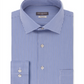 Camisa social masculina Van Heusen Classic Regular Fit com gola flexível elástica xadrez, tamanho azul, 16,5 x 36 x 37