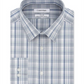 Camisa social masculina Calvin Klein Steel+ Slim-Fit, sem necessidade de passar, multi-xadrez, verde, tamanho 15x34-35