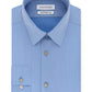 Camisa social Calvin Klein Slim Fit Performance sem passar, azul, tamanho 16,5, 36/37