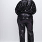 Good American - SEQUIN WIDE LEG PANTS