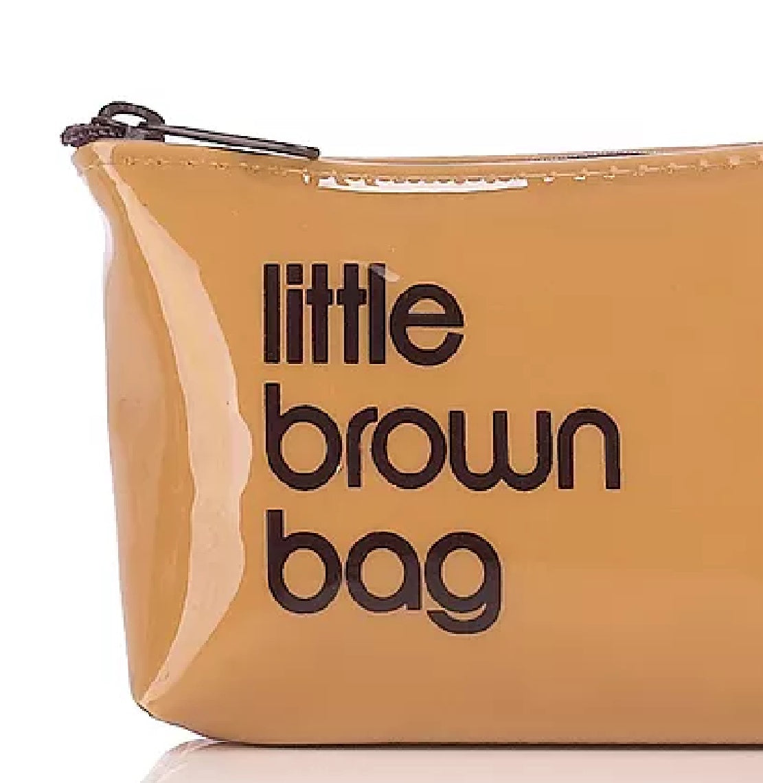 Bolsa pequena marrom feminina Bloomingdale's, bolsa para chaves, tamanho regular, marrom