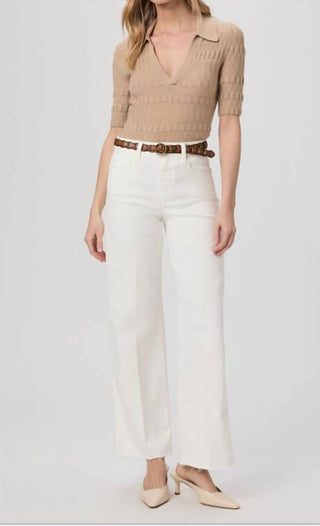 Paige - Anessa 31" Wide Leg Jeans