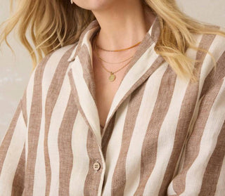 Faherty - Palma Linen Camp Shirt