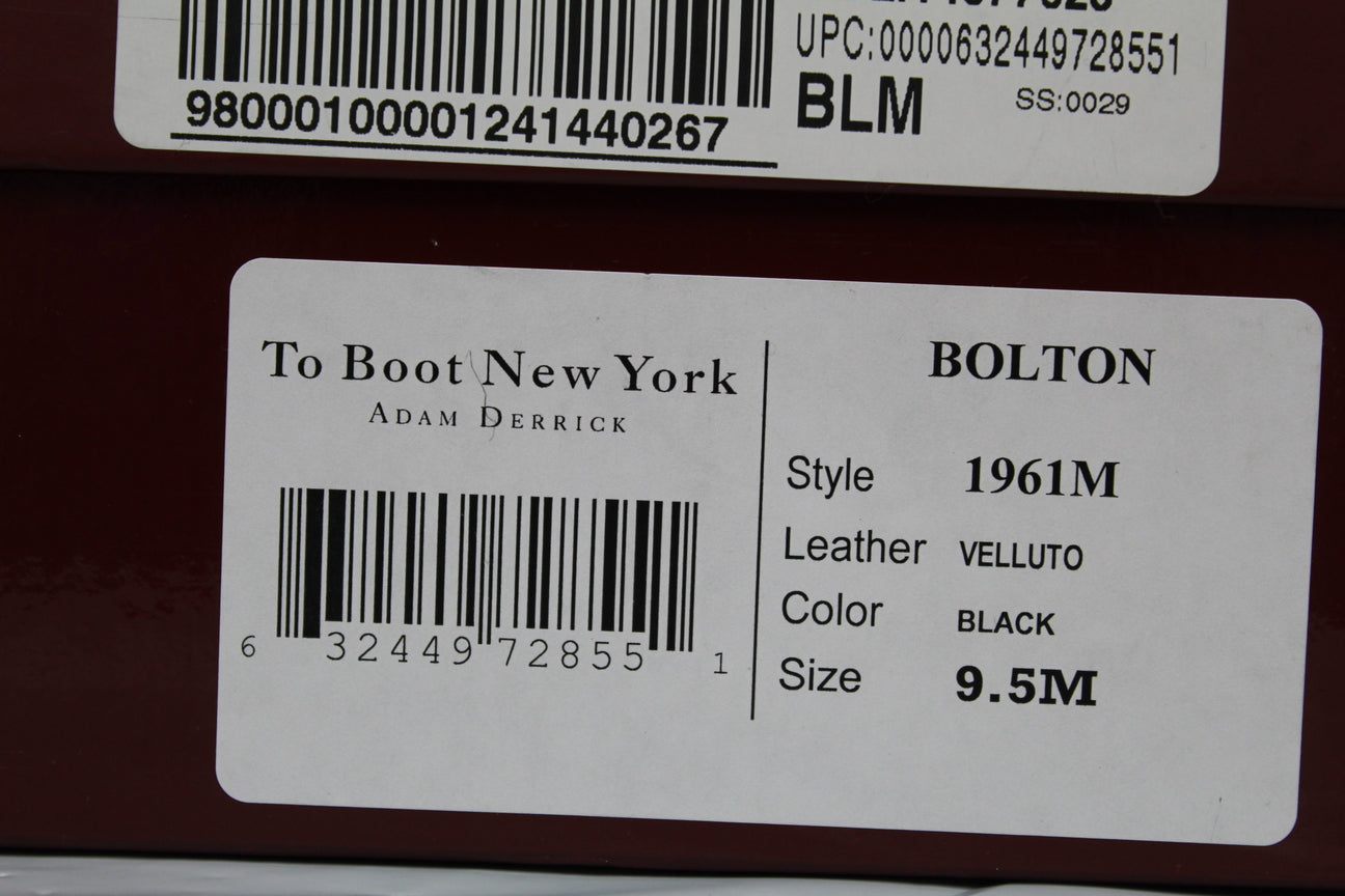 To Boot New York Mocassim Formal Masculino Preto Tamanho 9,5