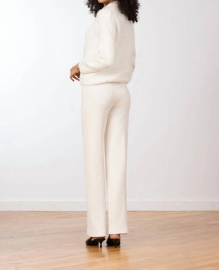 Avenue Montaigne - Flavia Solid Bouclé Pant