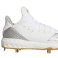 Chuteira de beisebol Adidas Icon 4 masculina, branca, tamanho 7 D(M) EUA