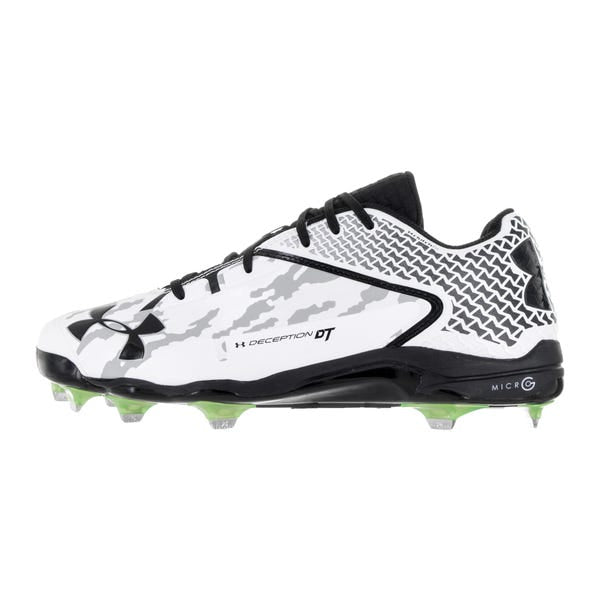Under Armour Masculino Deception Low Dt Branco/Preto Tamanho 14 D(M) EUA