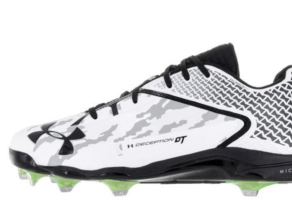 Under Armour Masculino Deception Low Dt Branco/Preto Tamanho 14 D(M) EUA