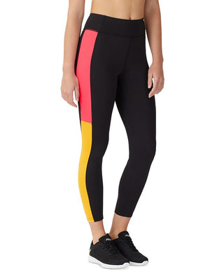 Legging Fila Valiant Colorblocked 7/8 Feminina Preta Tamanho X-S
