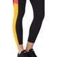 Legging Fila Valiant Colorblocked 7/8 Feminina Preta Tamanho X-S