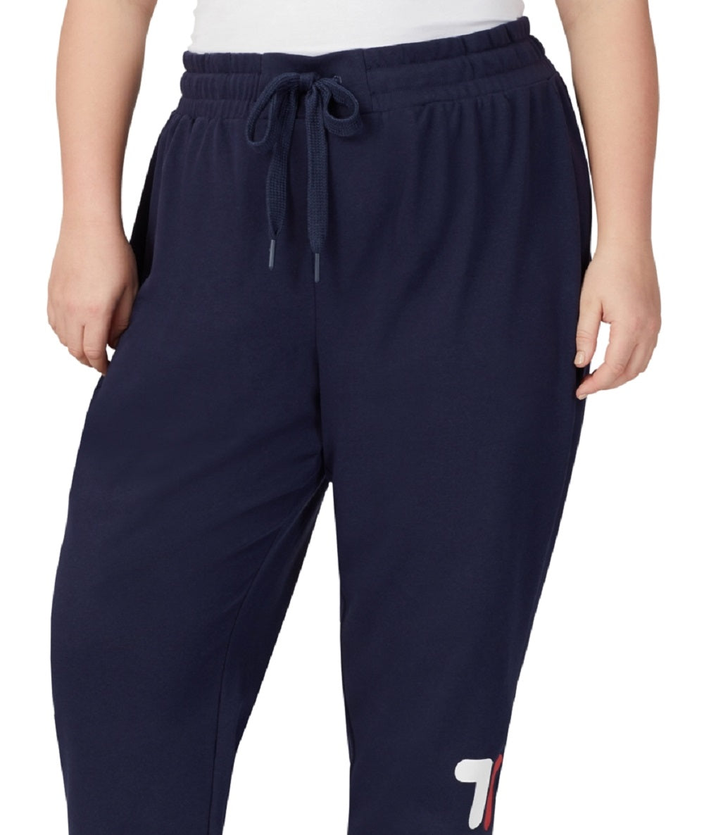 Calça Jogger Fila Jewel Feminina Azul Tamanho 2X