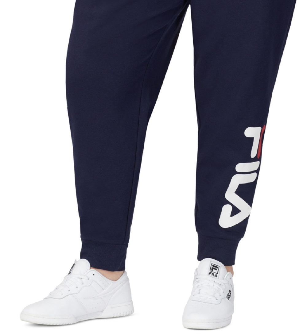 Calça Jogger Fila Jewel Feminina Azul Tamanho 2X