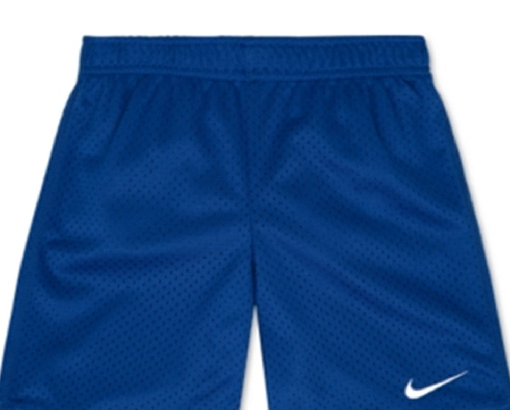 Shorts Nike Little Boy's Mesh Azul Tamanho 7