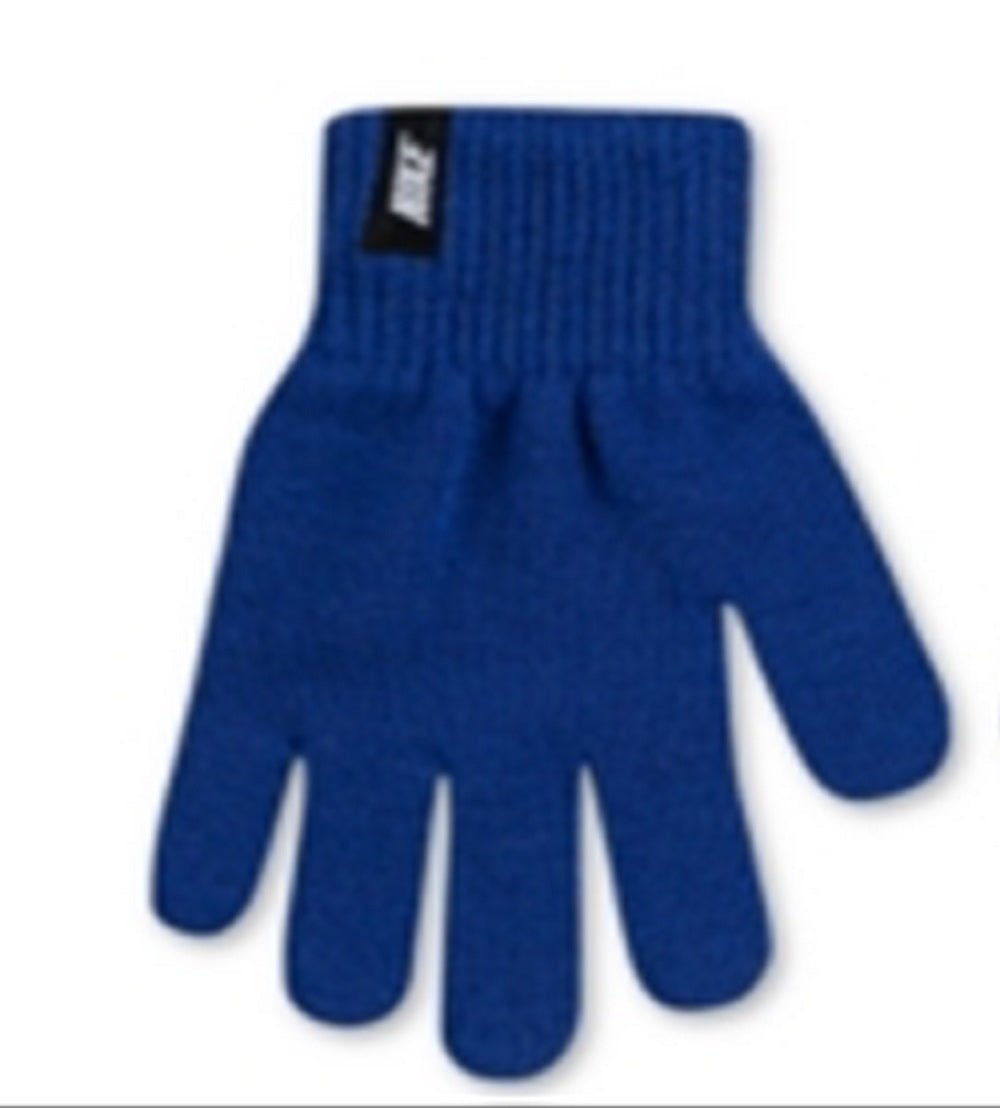 Conjunto de gorro e luvas Nike Big Boy's 2 peças com listras repetidas, azul, tamanho único